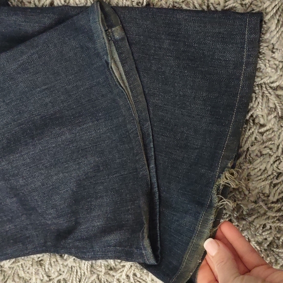 Joe's Wide Leg Muse Bardot Stretch Jeans Denim Women's 28 W Dark Wash Used 31" L - Picture 9 of 9